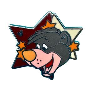 2012 Disney Hidden Mickey Star Characters Collection Baloo Jungle Book Pin